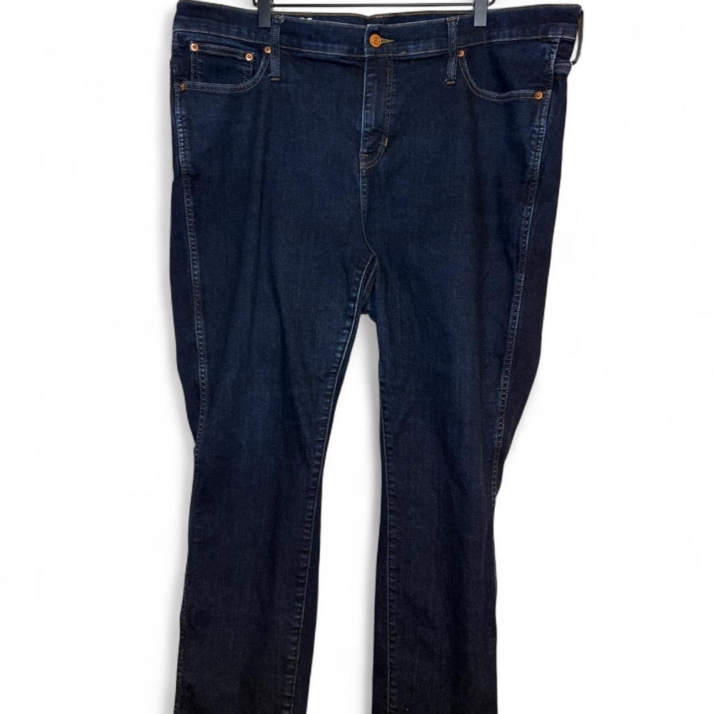 Women’s J Crew Vintage Straight Leg Dark Denim Jeans